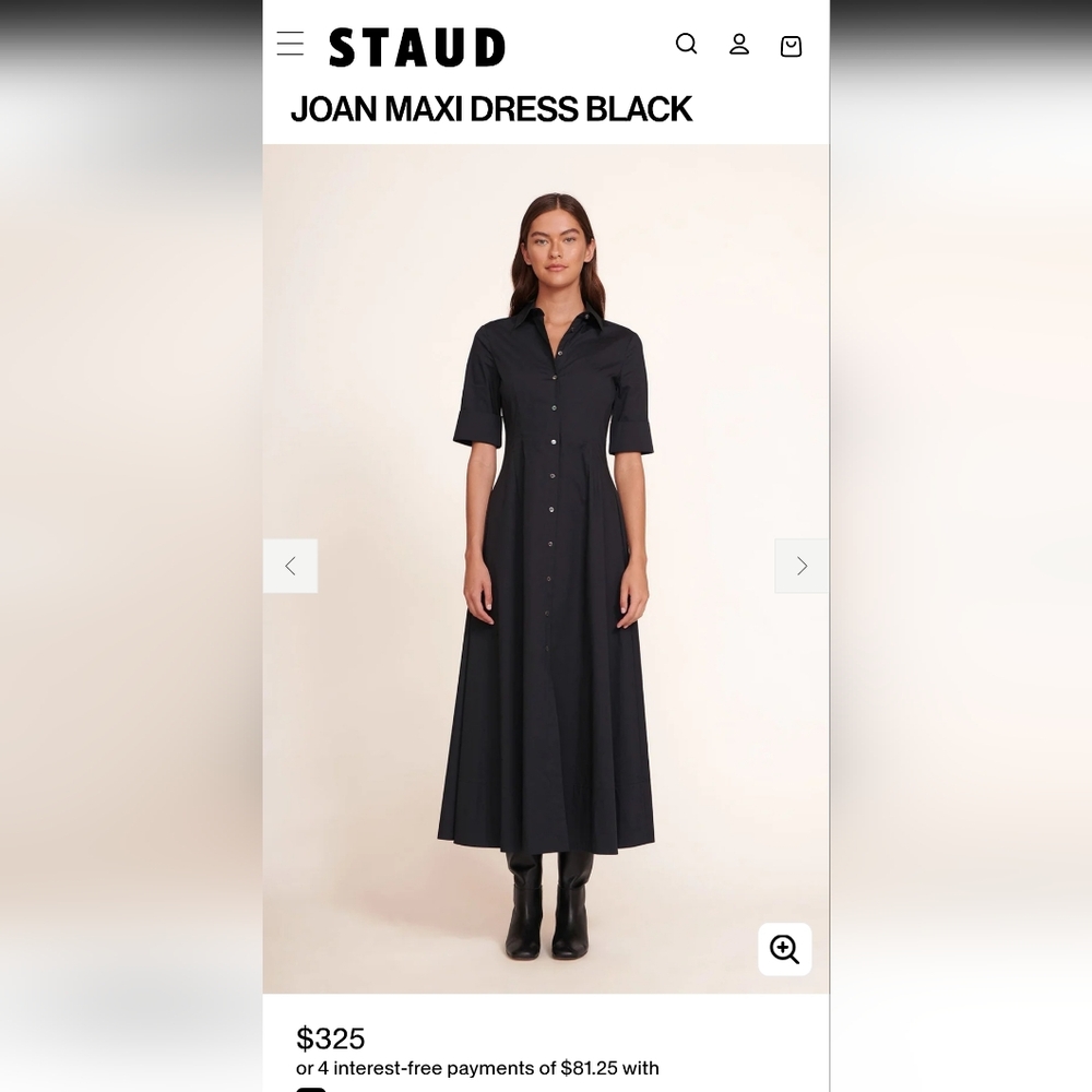 STAUD Classic Black Apparel